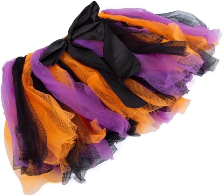 Daiso Halloween Tulle Skirt Multi-Color - Image 3